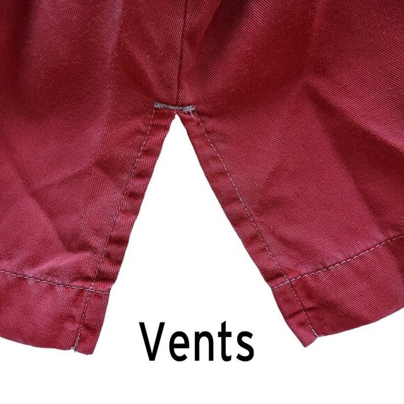 Sigrid Olsen Shacket Red Button Down 100% Tencel Lyocell Long Sleeve Shirt M - Picture 4 of 14